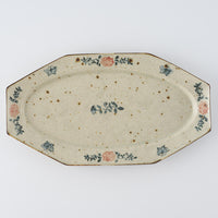 作家 市野吉記 バッチャン 八角長皿 26