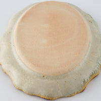 作家 市野吉記 シノワズリ 楕円輪花皿 34