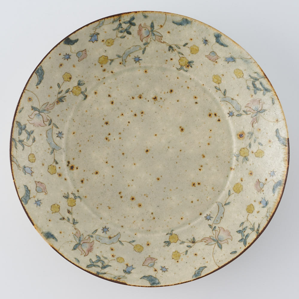 作家 市野吉記 シノワズリ リム皿 37 ¥8,800 大人の焼き物