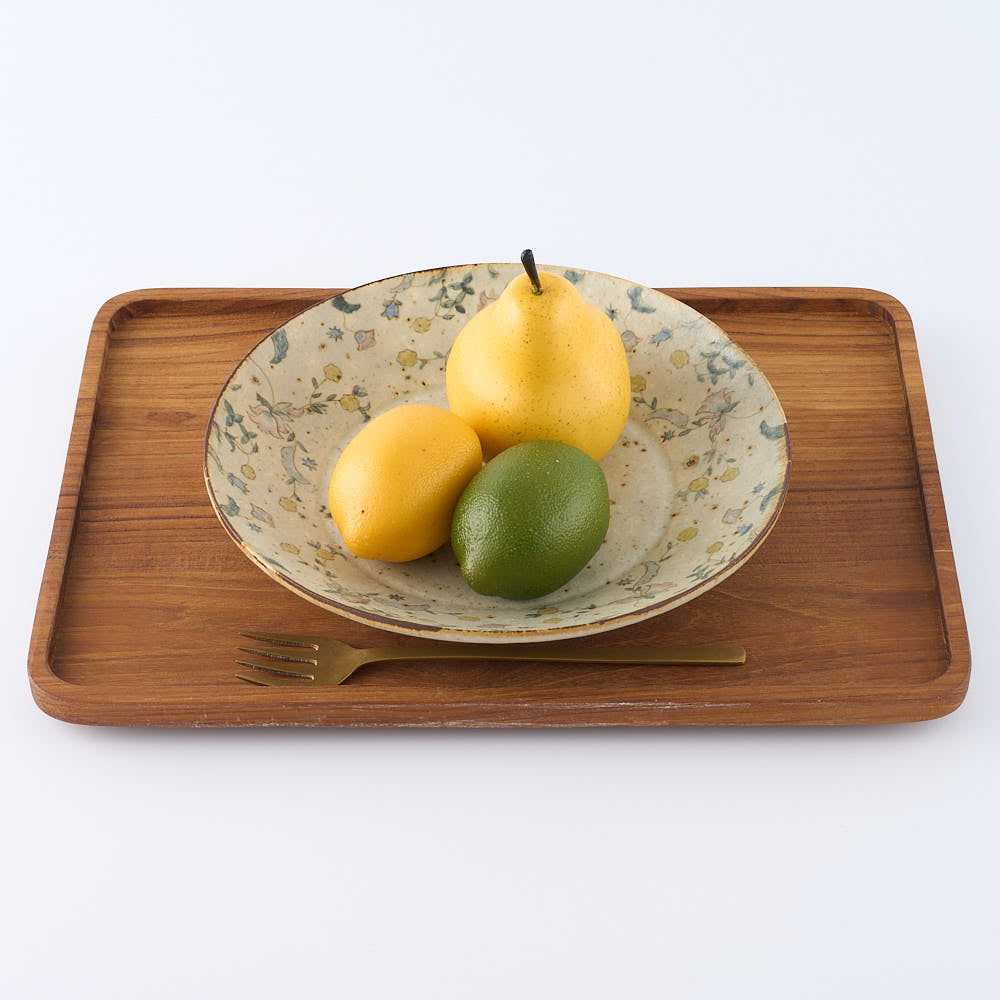 作家 市野吉記 シノワズリ リム皿 37 ¥8,800 大人の焼き物