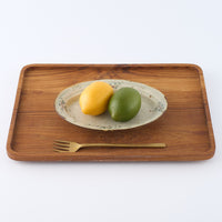 作家 市野吉記 シノワズリ 楕円皿 38