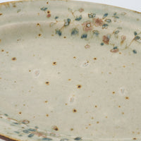 作家 市野吉記 シノワズリ 楕円皿 38