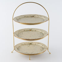 作家 市野吉記 シノワズリ ケーキスタンド(3段)42