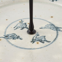 作家 市野吉記 安南手 ケーキスタンド(大・小)43