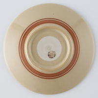 ふくべ窯 花水木 紺 15㎝プレート