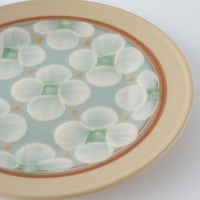 ふくべ窯 花水木 トルコ 15㎝プレート