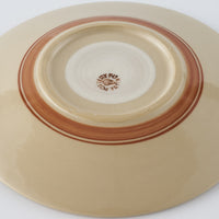 ふくべ窯 花水木 黄 15㎝プレート