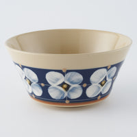 ふくべ窯 花水木紺 サラダカップ