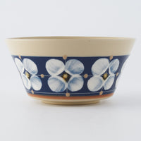 ふくべ窯 花水木紺 サラダカップ