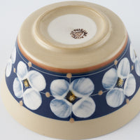 ふくべ窯 花水木紺 サラダカップ