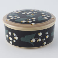 ふくべ窯 すずらん 蓋物