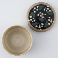 ふくべ窯 すずらん 蓋物