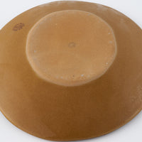 ふくべ窯 飴釉花水木 オーバルプレート