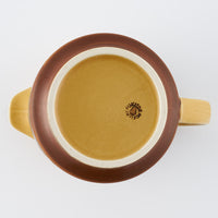 ふくべ窯 飴釉椿 ピッチャー