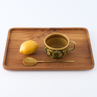 ふくべ窯 飴釉アネモネ スープカップ