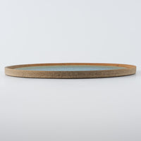 工房橙 作家 鈴木隆 みかん灰釉平皿No.1