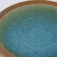 工房橙 作家 鈴木隆 みかん灰釉平皿No.1