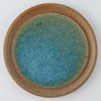 工房橙 作家 鈴木隆 みかん灰釉平皿No.1(小)