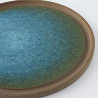 工房橙 作家 鈴木隆 みかん灰釉平皿No.1-D