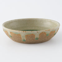 工房橙 作家 鈴木隆 みかん灰釉鉢No.1(小)