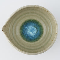 工房橙 作家 鈴木隆 みかん灰釉片口No.1