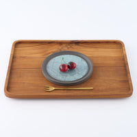 工房橙 作家 鈴木隆 青瓷平皿No.1(小)