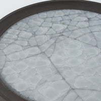 工房橙 作家 鈴木隆 白瓷平皿No.1