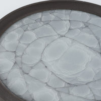 工房橙 作家 鈴木隆 白瓷平皿No.1(小)