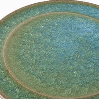 工房橙 作家 鈴木隆 みかん灰釉平皿No.2-D(小)