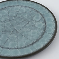 工房橙 作家 鈴木隆 青瓷平皿No.2(小)