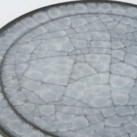 工房橙 作家 鈴木隆 白瓷平皿No.2