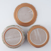 作家 大場紀穂子 重箱と小皿6枚 松竹梅