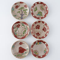 作家 大場紀穂子 重箱と小皿6枚 松竹梅