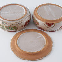 作家 大場紀穂子 重箱と小皿6枚 松竹梅