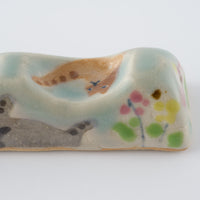 作家 大場紀穂子 ねこのカトラリーレスト