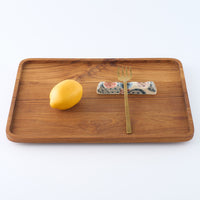 作家 大場紀穂子 麻柄のカトラリーレスト