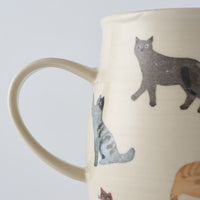 作家 大場紀穂子 ねこいっぱいのピッチャー