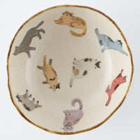 作家 大場紀穂子 猫いっぱいの鉢