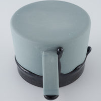 作家 宮木英至 ドリッピーマグ ブルーグレー×ブラック