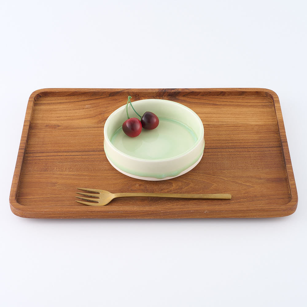 作家 宮木英至 スタックボウル M ミントグリーン ¥5,940 大人の焼き物