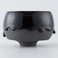 作家 宮木英至 抹茶ボウル ブラック