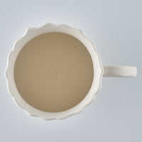 暮縞 フルールシリーズ フルールマグカップ 白