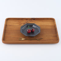 暮縞 ドットシリーズ 八角スパイラルドット小皿 黒