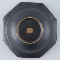 暮縞 ドットシリーズ 八角ドットリムボウル 黒