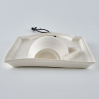 暮縞 ドットシリーズ ドットアーチWall Vase 白