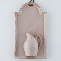 暮縞 ドットシリーズ ドットアーチWall Vase ライトグレー