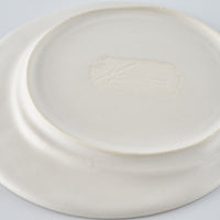 暮縞 白月シリーズ シン白月皿S 白