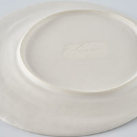 暮縞 白月シリーズ シン白月皿M 白