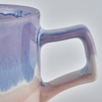 美濃焼 伸光窯 パステルジュレ スープカップ パープル×ピンク