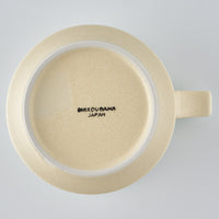 美濃焼 伸光窯 パステルジュレ スープカップ グリーン×クリーム